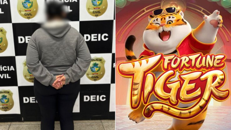 Diarista de Goiás furta R$ 500 mil para apostar no Tigrinho