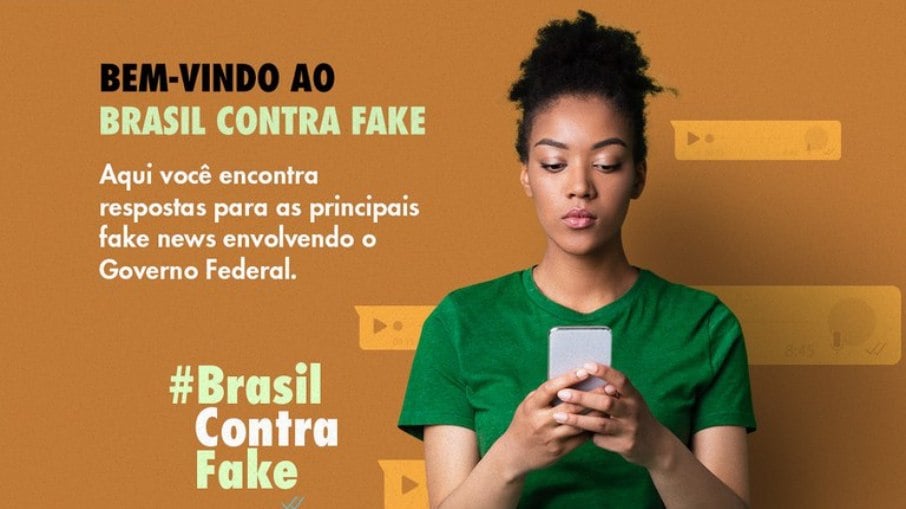 Brasil contra Fake, campanha do Governo Federal