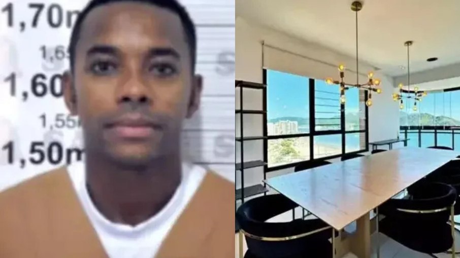 Apartamento milionário de Robinho é colocado à venda. Apartamento milionário de Robinho é colocado à venda.