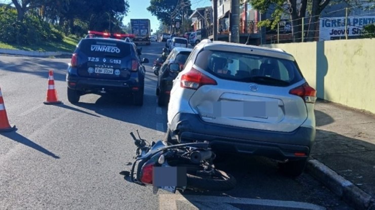Motociclista é autuado após teste apontar embriaguez em acidente