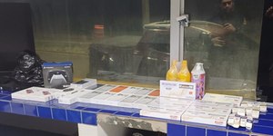 PRF apreende eletrônicos e canetas emagrecedoras na BR-101