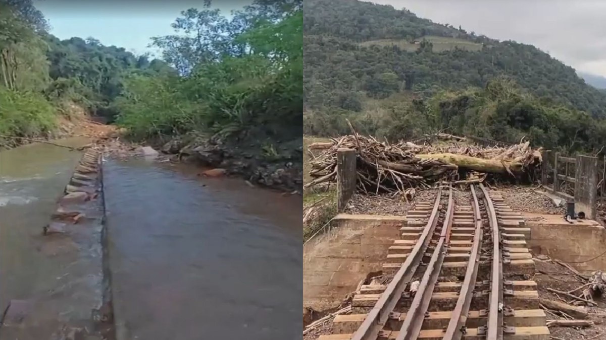 Ferrovias do Rio Grande do Sul seguem interditadas