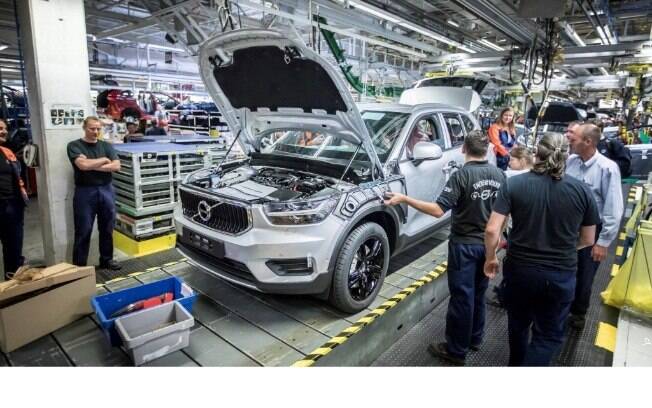 Novo Volvo XC40 começa a ser produzido dando início a um marco na história da fabricante controlada pela chinesa Geely