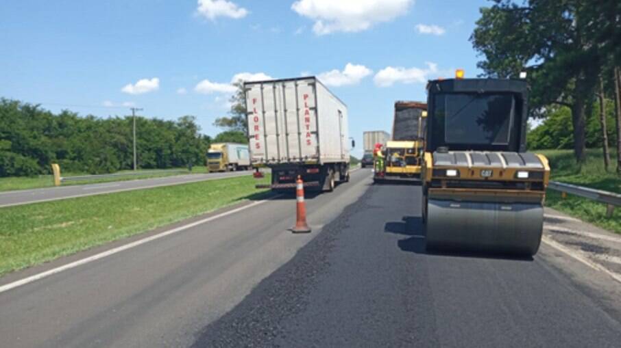 Previsão de conclusão de obras na rodovia SP-310 é para março