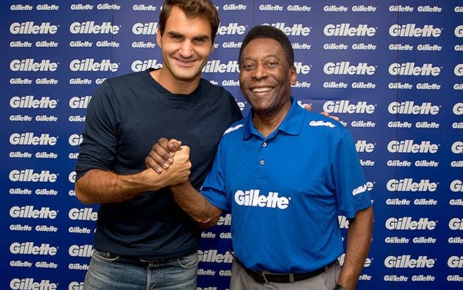 Pelé manda recado a Federer: ‘Você é, e sempre será, um ídolo’
