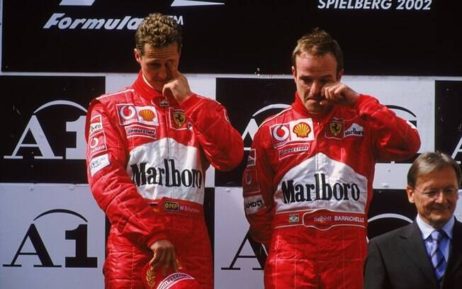 Em 2002, Ferrari deu ordens para Barrichello deixar Schumacher ultrapassá-lo e vencer na Áustria