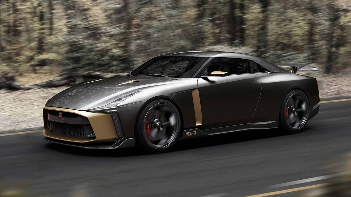Nissan GT-R na versão conceitual de 50 anos do modelo pode servir de base para a nova geração