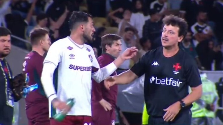 Dublador revela xingamento de Diniz a zagueiro do Fluminense