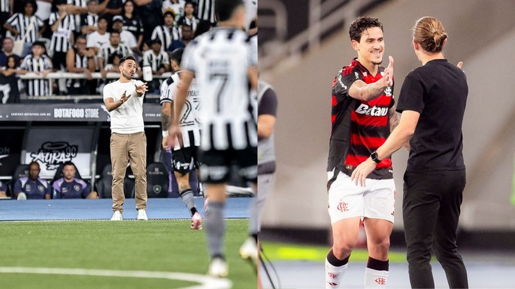 Duelo de técnicos em Botafogo x Flamengo repercute na Espanha