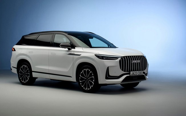 Jaecoo 8 chega ao Brasil em 2027 com 7 lugares e tração AWD