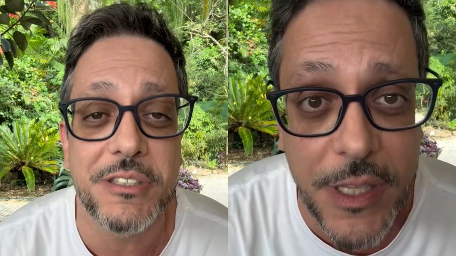 Lúcio Mauro Filho fala sobre descoberta de câncer Lúcio Mauro Filho fala sobre descoberta de câncer