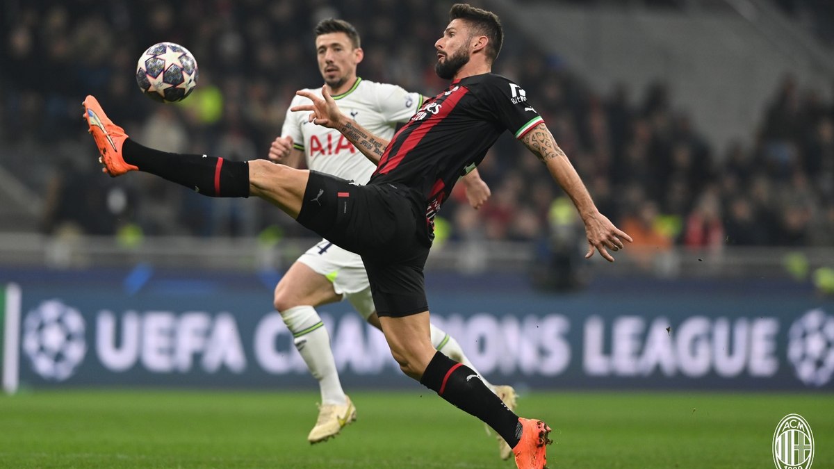 Milan bate Tottenham na ida das oitavas de final da Champions League