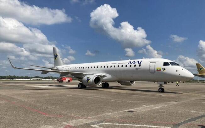Myanmar Airways International  a mais nova operadora do Embraer 190