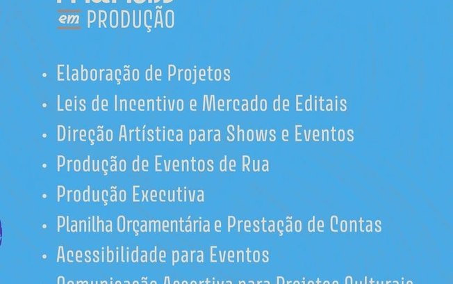 Manas em Produção: curso gratuito fortalece mulheres na produção cultural