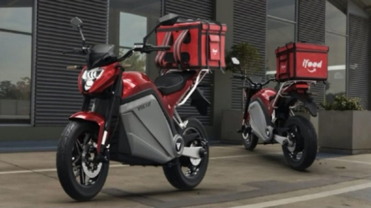 Voltz e iFood lançam moto elétrica para entregadores abaixo de R$ 10 mil
