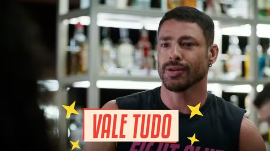 O ator, de 44 anos, interpreta o modelo trambiqueiro Cesar em O ator, de 44 anos, interpreta o modelo trambiqueiro Cesar em