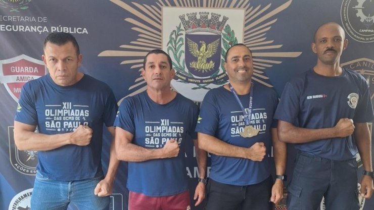 GCM de Vinhedo conquista prata no xadrez em olimpíada estadual