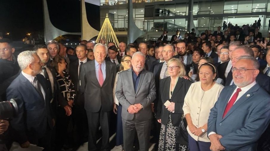 Lula com governadores