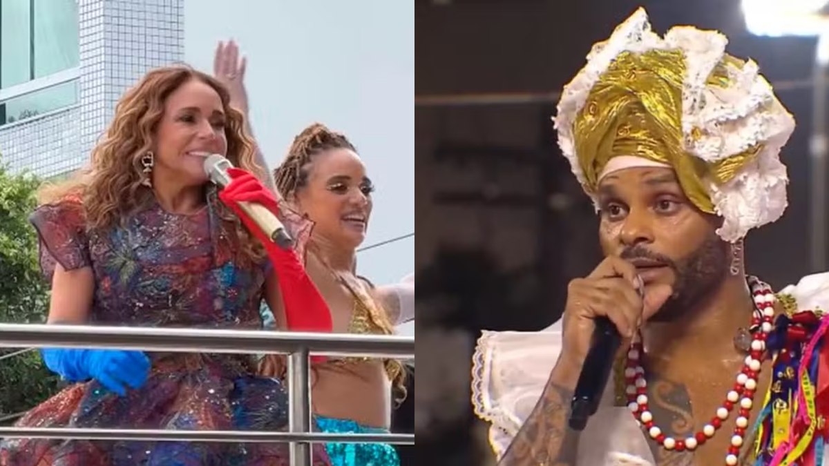 Os artistas trocaram farpas por discordâncias sobre o andamento do trio elétrico. Os artistas trocaram farpas por discordâncias sobre o andamento do trio elétrico.