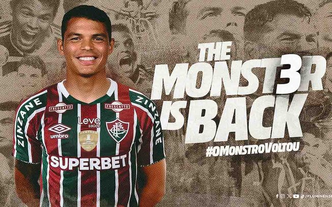 Anúncio do retorno de Thiago Silva ao Fluminense