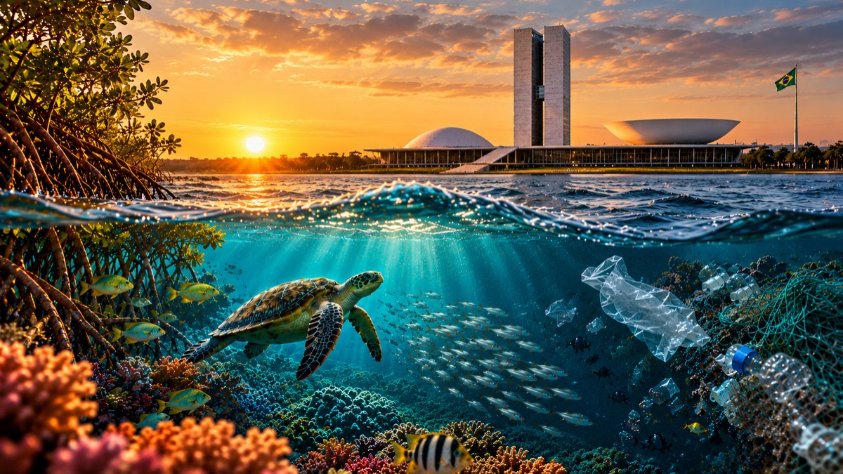 Democracia em vertigem, oceano à deriva - Foto