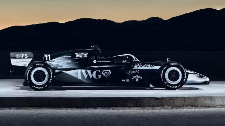 F1: Cadillac revela pintura do carro para temporada de 2026
