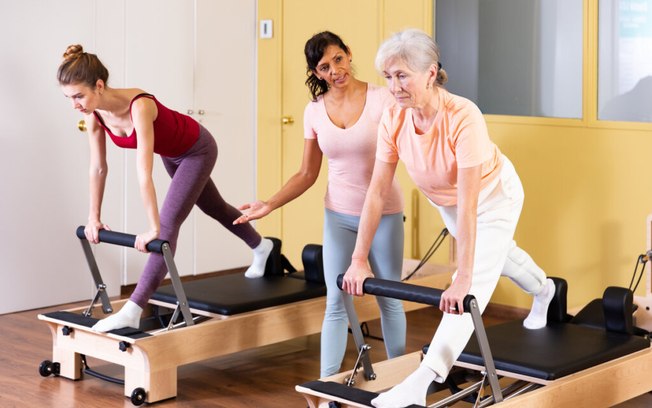 Entenda como a prática de pilates ajuda a prevenir a osteoporose