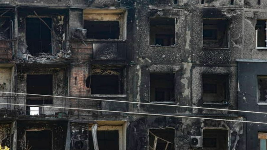 Mariupol foi muito destruída durante ataques