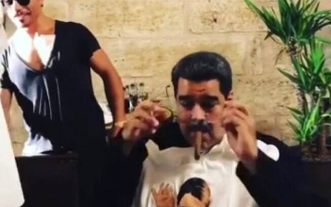 O presidente da Venezuela Nicolás Maduro comeu em um restaurante caro em Istambul, na Turquia, e gerou polêmica