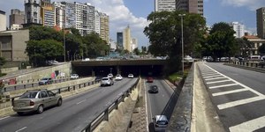 SP: protesto do MTST paralisa obras no Minhocão por duas horas