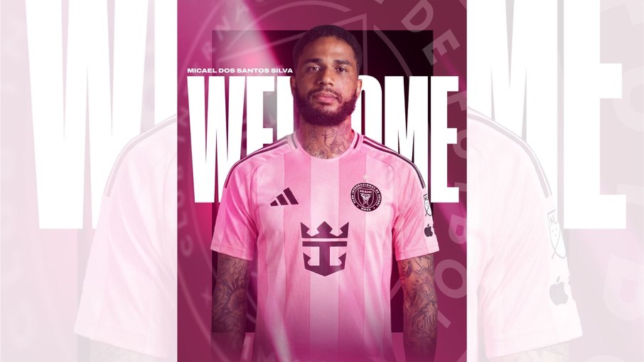 Micael foi anunciado pelo Inter Miami na última quarta-feira 
