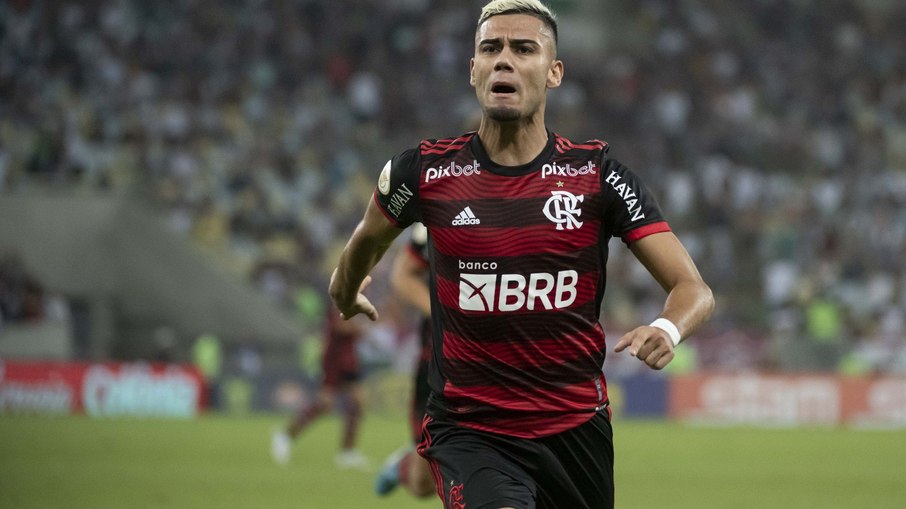 Andreas Pereira deixou o Flamengo nesta sexta-feira