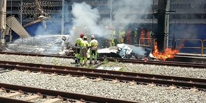 Piloto morre após avião cair em pátio do metrô de BH
