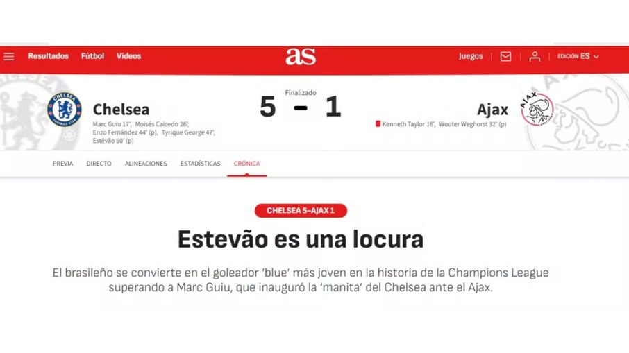 Estêvão é uma loucura