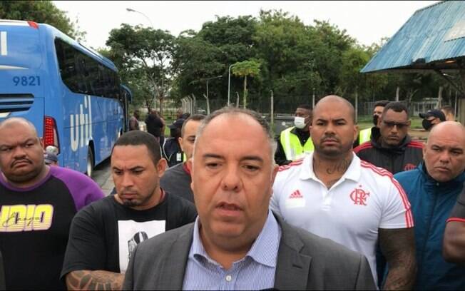 Marcos Braz pede desculpas à torcida do Flamengo e adia decisão sobre Renato Gaúcho