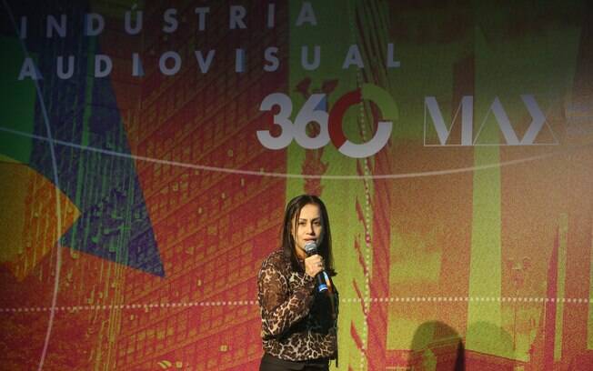 Giovana Alcântara, do Kantar Ibope, apresentou o painel Audience Rating no Minas Gerais Audiovisual Expo 2017