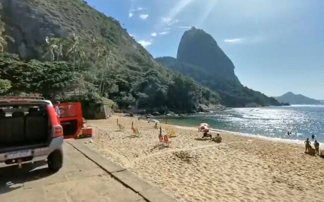 Defesa Civil em praias do Rio de Janeiro