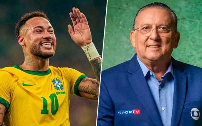 Neymar responde post sobre opiniões de Galvão Bueno contra ele: 'Criticou e se f...'