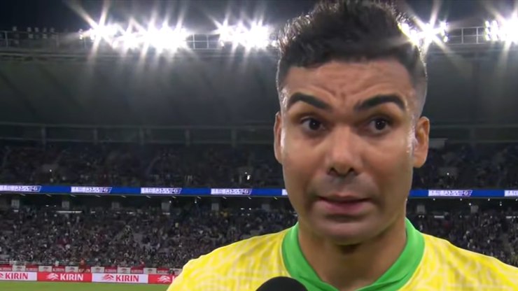 "Pode custar uma Copa": a reação de Casemiro após virada do Japão