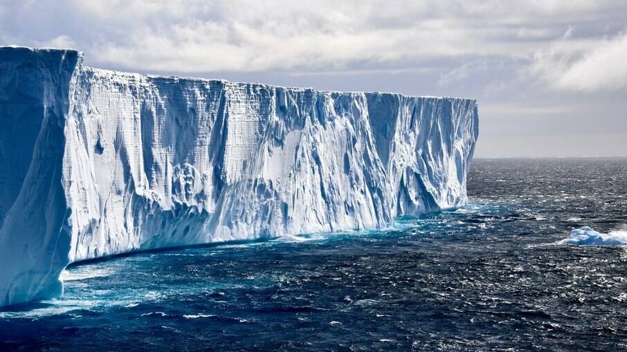 A Antártida é a região mais fria do mundo.