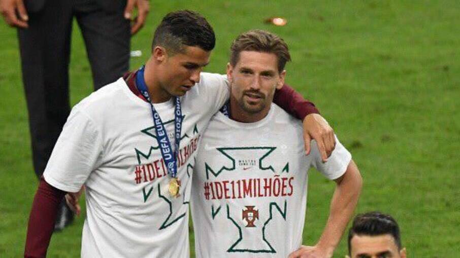 Cristiano Ronaldo e Adrien Silva conquistaram a Eurocopa de 2016