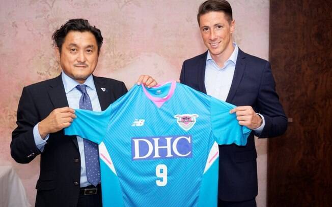 Fernando Torres é o novo reforço do Sagan Tosu, time da Primeira Divisão do futebol japonês