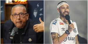 Santos: Galvão Bueno manda recado para Neymar após reestreia