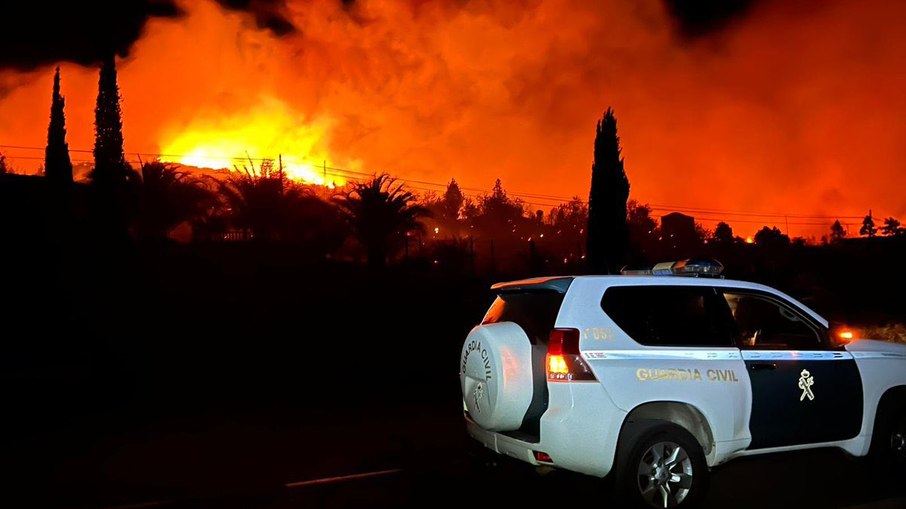 Incêndio Ilhas Canárias