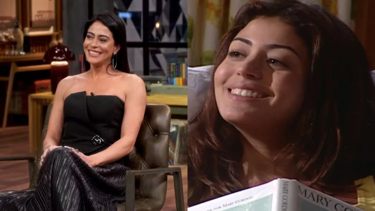 Carol Castro no 'Conversa com Bial'; atriz em 'Mulheres Apaixonadas'