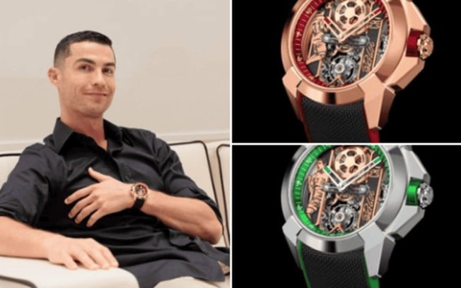 Cristiano Ronaldo anuncia sua própria coleção de relógios Cristiano Ronaldo anuncia sua própria coleção de relógios