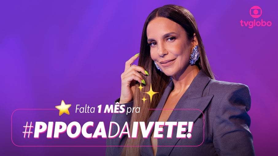 Globo alterou o nome do programa para Pipoca da Ivete