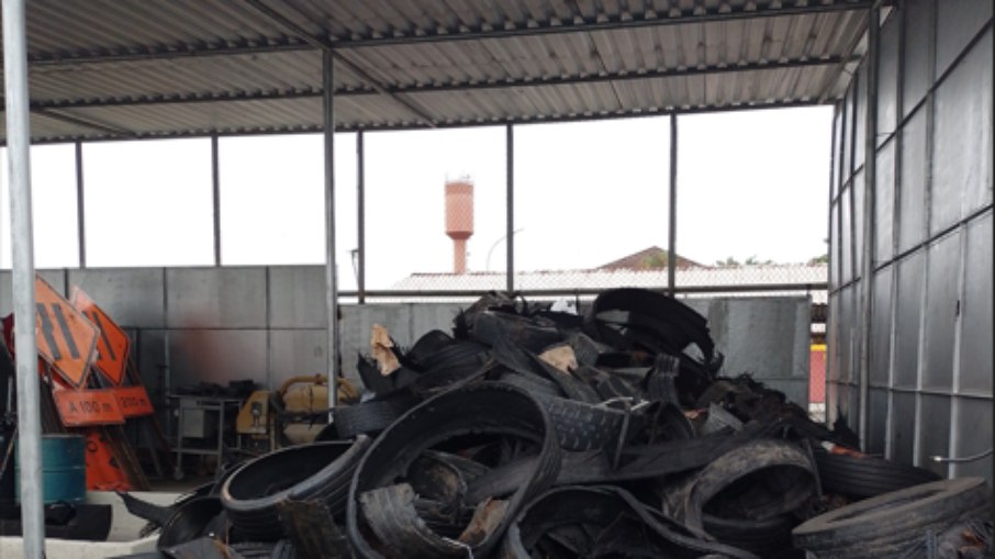 Entre março e dezembro do ano passado foram destinados para reciclagem um total de 202.080 kg de ressolagem. Entre março e dezembro do ano passado foram destinados para reciclagem um total de 202.080 kg de ressolagem.