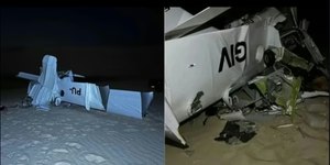 Avião cai nos Lençóis Maranhenses e deixa dois mortos