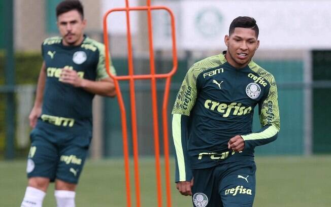 Palmeiras voltou aos treinamentos com bola